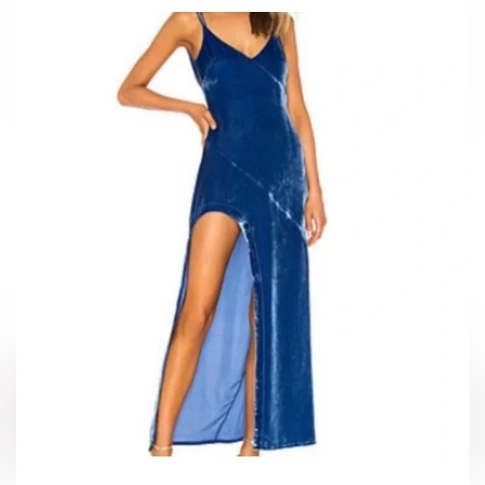 For love and lemons Nadine velvet dress